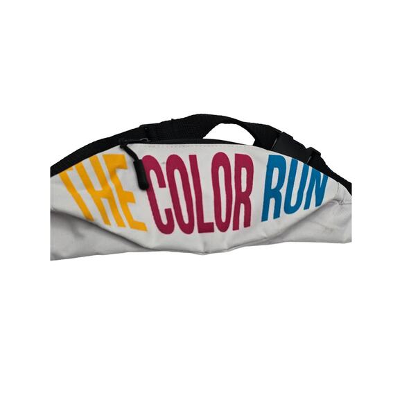 The Color Run 5K Race Waist Bag Fanny Pack Rainbow Print - Picture 2 of 4